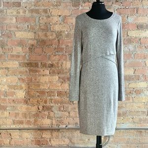 Express Soft Sweater Knit Dress L